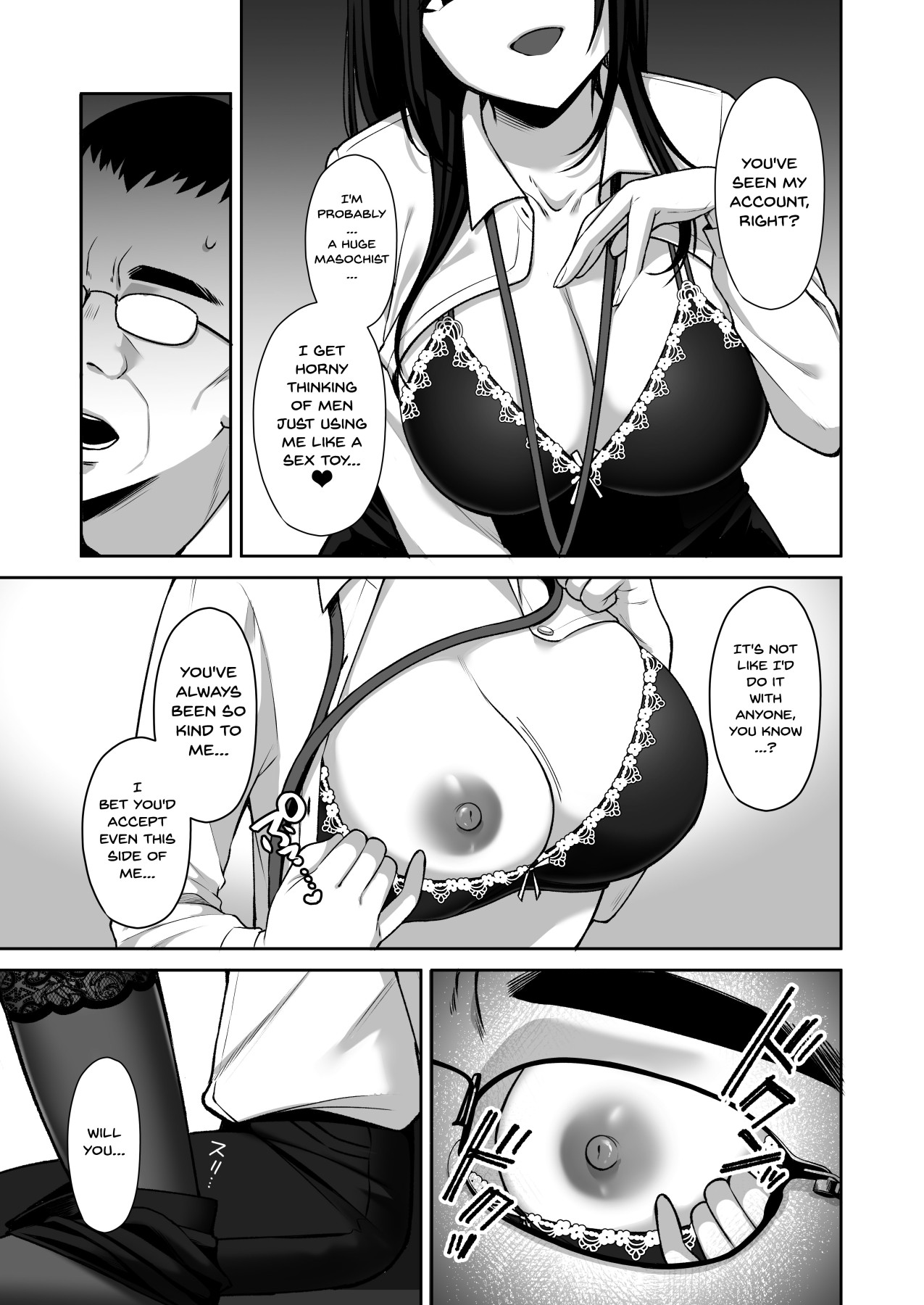 Hentai Manga Comic-An Office Lady's Behind The Scenes Masochistic Onahole Training-Read-12